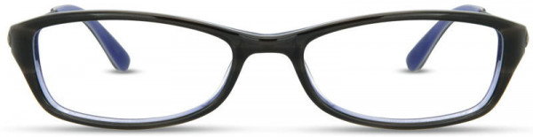 Scott Harris SH-301 Eyeglasses, Gray / White / Periwinkle