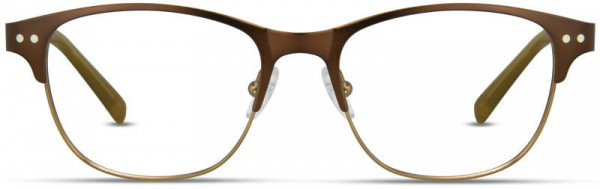Scott Harris SH-302 Eyeglasses, 3 - Brown / Gold