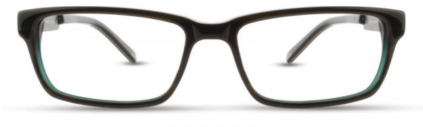 Scott Harris SH-332 Eyeglasses, Olive Demi / Hunter