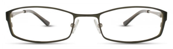 Scott Harris SH-350 Eyeglasses, 3 - Olive / Silver