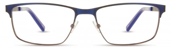 Scott Harris SH-386 Eyeglasses, Indigo / Graphite