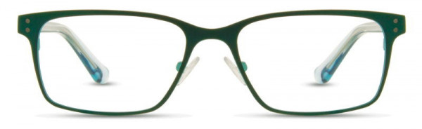 Scott Harris SH-390 Eyeglasses, 3 - Forest / Teal
