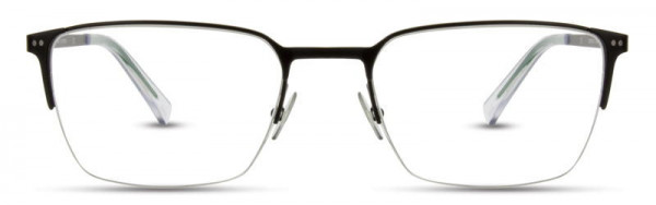 Scott Harris SH-414 Eyeglasses, Black / Gunmetal / Apple