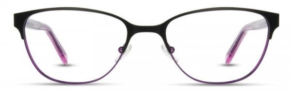 Scott Harris SH-420 Eyeglasses, Black / Purple