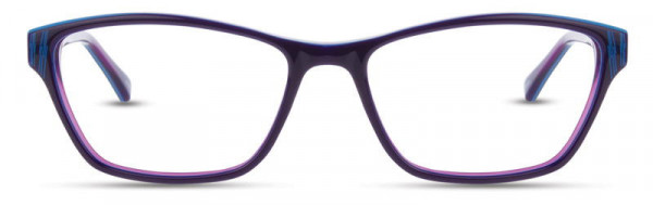Scott Harris SH-436 Eyeglasses, 2 - Plum / Blue / Violet