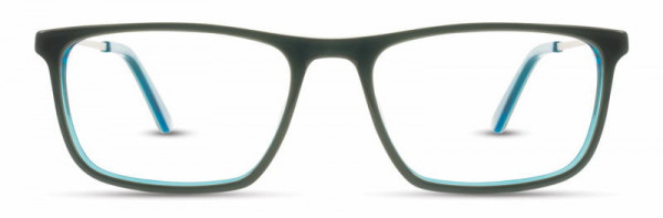 Scott Harris SH-446 Eyeglasses, Slate / Turquoise