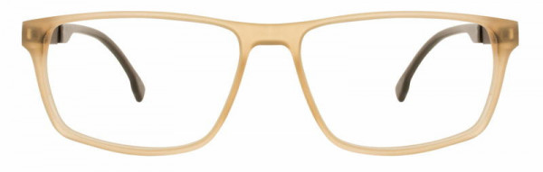 Scott Harris SH-456 Eyeglasses, 2 - Sand / Chocolate