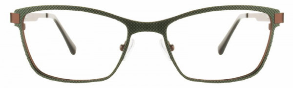 Scott Harris SH-492 Eyeglasses, 2 - Olive / Bronze