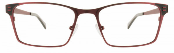 Scott Harris SH-504 Eyeglasses, Red / Black