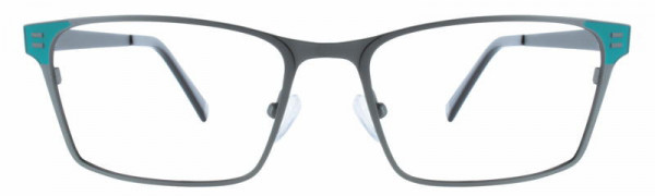 Scott Harris SH-504 Eyeglasses, 3 - Graphite / Teal