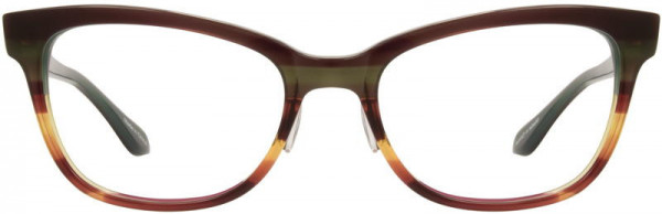 Scott Harris SH-512 Eyeglasses, Forest / Amber Demi