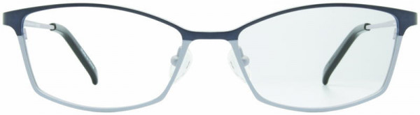 Scott Harris SH-520 Eyeglasses, 2 - Frost / Navy