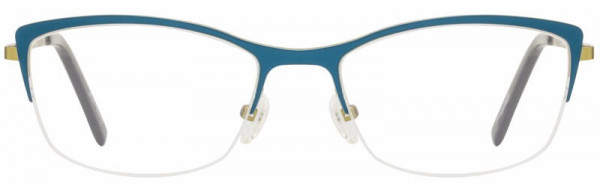 Scott Harris SH-556 Eyeglasses, Teal / Dijon