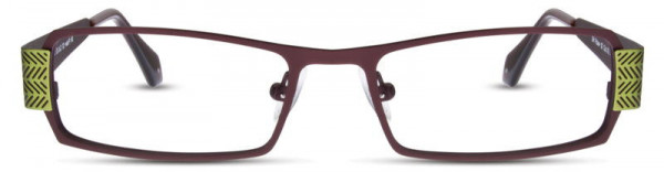 Scott Harris SH-Pulse-02 Eyeglasses, 3 - Matte Chocolate / Aqua