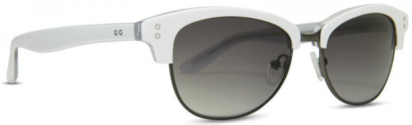 Scott Harris SH-SUN-07 Sunglasses, 3 - White / Crystal