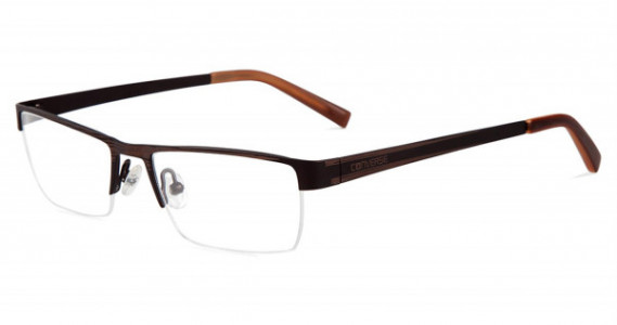 Converse Q001 Eyeglasses, Black/Brown
