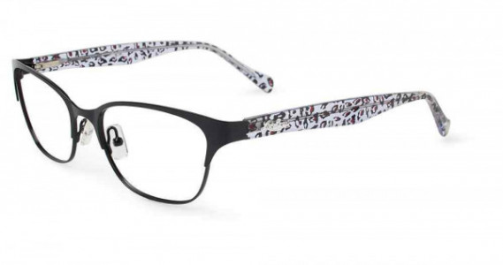 Lucky Brand D100 Eyeglasses, BLACK (0BLA)