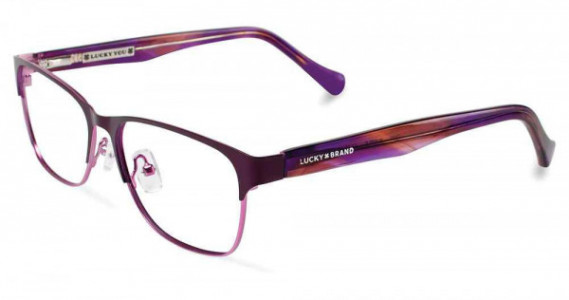 Lucky Brand D101 Eyeglasses, PURPLE