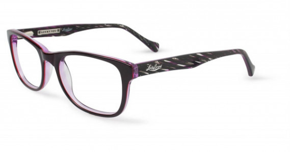 Lucky Brand D200 Eyeglasses, Purple