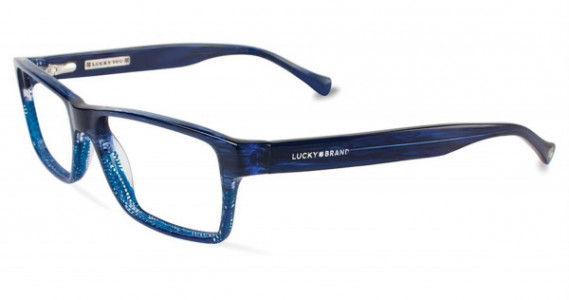 Lucky Brand D401 Eyeglasses, Blue