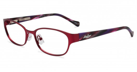 Lucky Brand Horizon Eyeglasses, Red