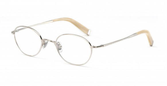 John Varvatos V111 Eyeglasses, Shiny Silver