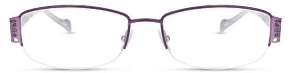 Cote D'Azur CDA-224 Eyeglasses, 2 - Plum / Violet