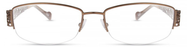 Cote D'Azur CDA-224 Eyeglasses, 3 - Bronze / Chocolate