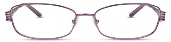 Cote D'Azur CDA-226 Eyeglasses, 3 - Plum / Violet / Silver