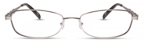 Cote D'Azur CDA-227 Eyeglasses, 1 - Silver / Charcoal