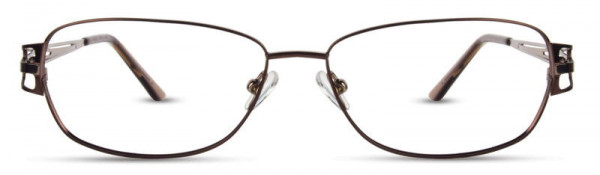 Cote D'Azur CDA-240 Eyeglasses, 3 - Chocolate / Gold