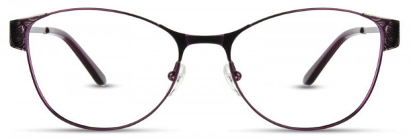 Cote D'Azur CDA-241 Eyeglasses, 2 - Grape / Silver
