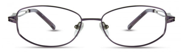 Cote D'Azur CDA-242 Eyeglasses, 1 - Lilac / Silver