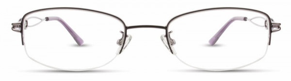 Cote D'Azur CDA-245 Eyeglasses, 1 - Black / Lilac