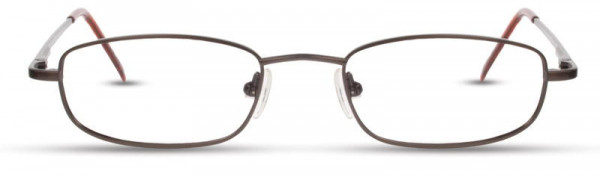 Elements EL-084 Eyeglasses, 1 - Dark Brown Matte