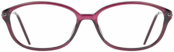 Elements EL-288 Eyeglasses, 3 - Burgundy / Graphite