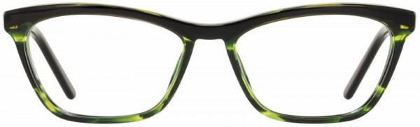 Cinzia Designs CIN-5083 Eyeglasses, 1 - Black / Olive Demi