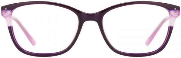 Adin Thomas AT-396 Eyeglasses, 2 - Deep Plum / Lilac