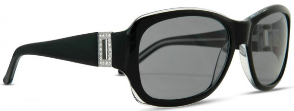 Adin Thomas AT-SUN-06 Sunglasses, 1 - Black / Crystal