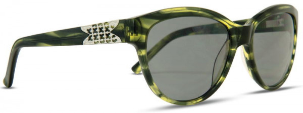 Adin Thomas AT-SUN-11 Sunglasses, 2 - Olive Demi