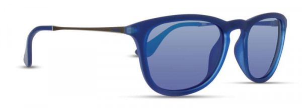 INVU INVU-103 Sunglasses, 1 - Blue / Blue Mirror