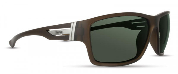 INVU INVU-113 Sunglasses, 2 - Olive / Silver