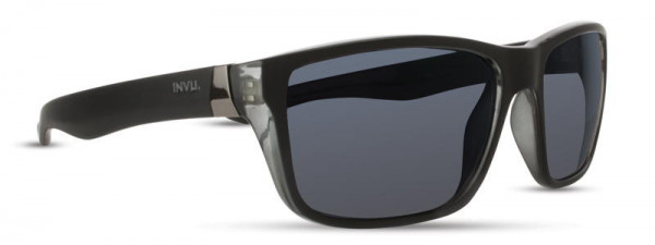 INVU INVU-114 Sunglasses, 3 - Black / Smoke