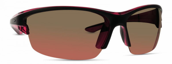 INVU INVU-129 Sunglasses, 3 - Red / Black