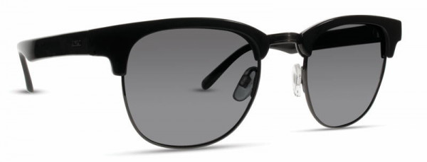 INVU INVU-130 Sunglasses, 2 - Black / Dark Silver