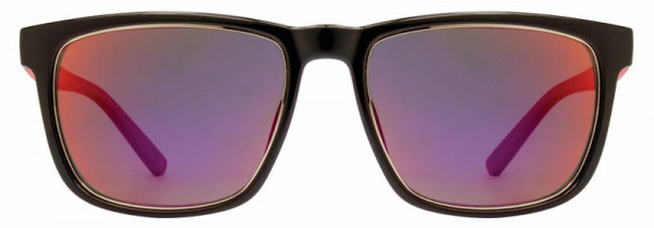 INVU INVU-148 Sunglasses, 2 - Black / Red