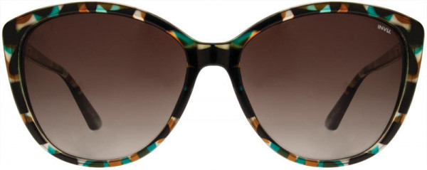INVU INVU-150 Sunglasses, 3 - Emerald Demi