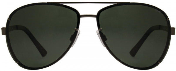 INVU INVU-152 Sunglasses, 3 - Graphite / Green Lens