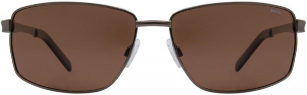 INVU INVU-153 Sunglasses, 2 - Graphite / Brown Lens