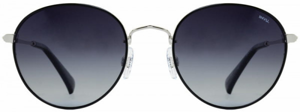 INVU INVU-166 Sunglasses, 2 - Black / Silver